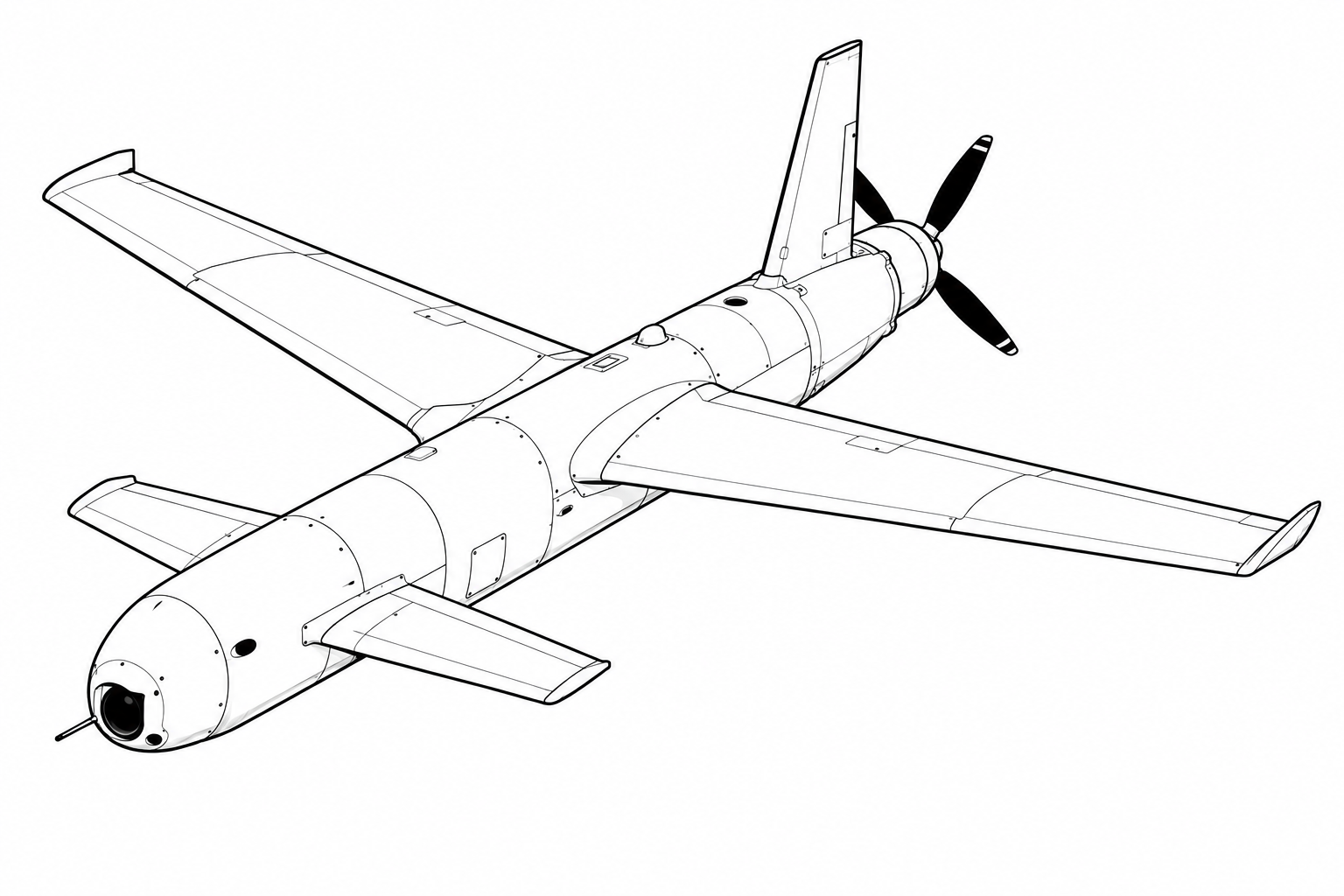 Ababil-2 military drone profile image