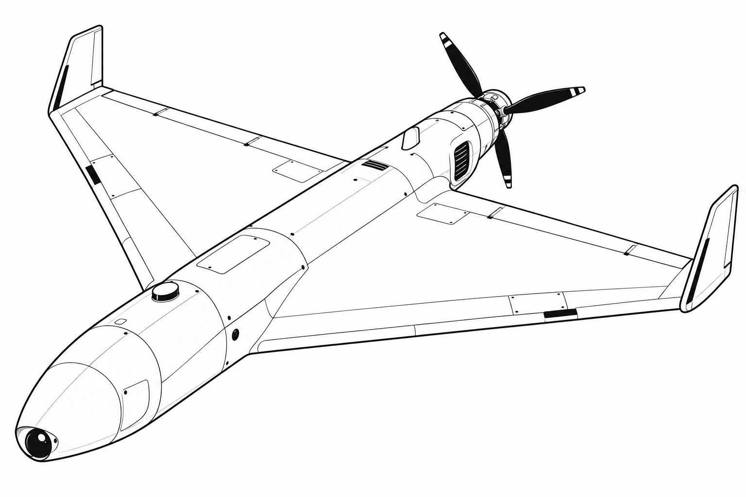 Azab military drone profile image