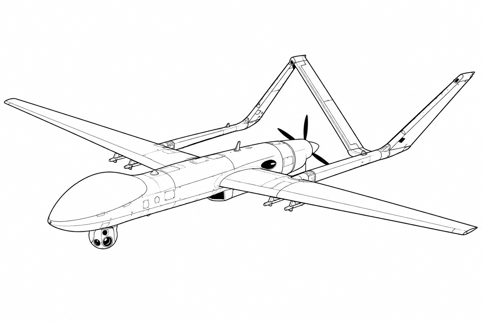 BZK-005E military drone profile image