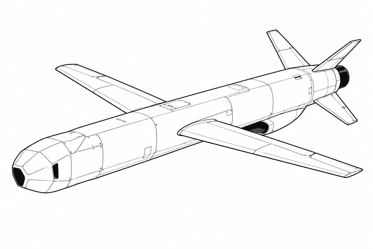 Barracuda-500 military drone profile image