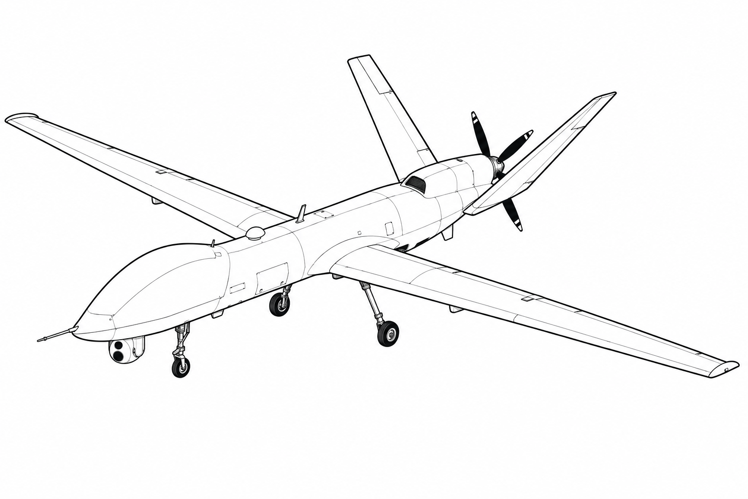 CH-9 military drone profile image