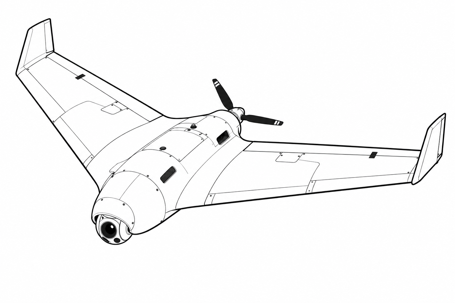 Eleron-3 military drone profile image