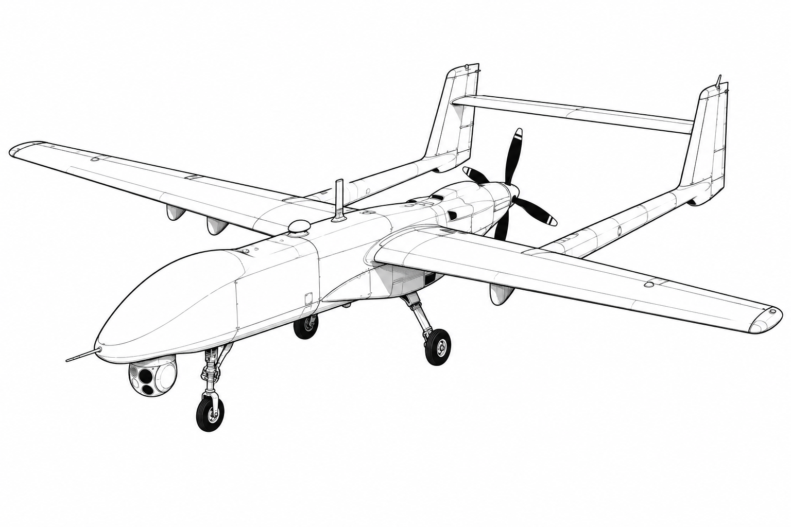 FH-95 military drone profile image