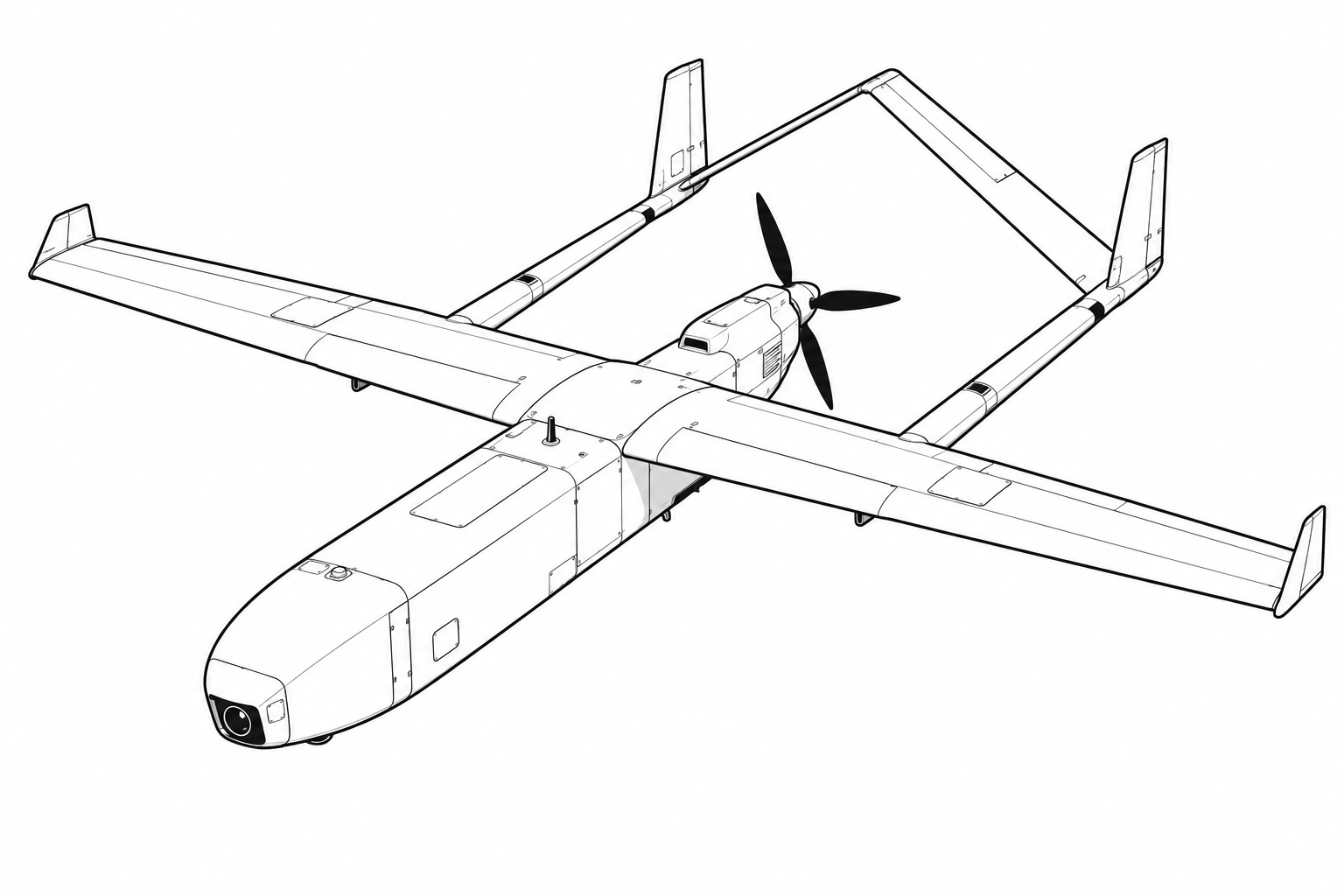 FP-1 military drone profile image