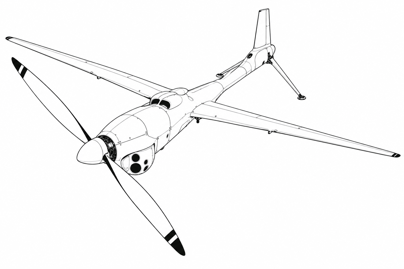 Flexrotor military drone profile image