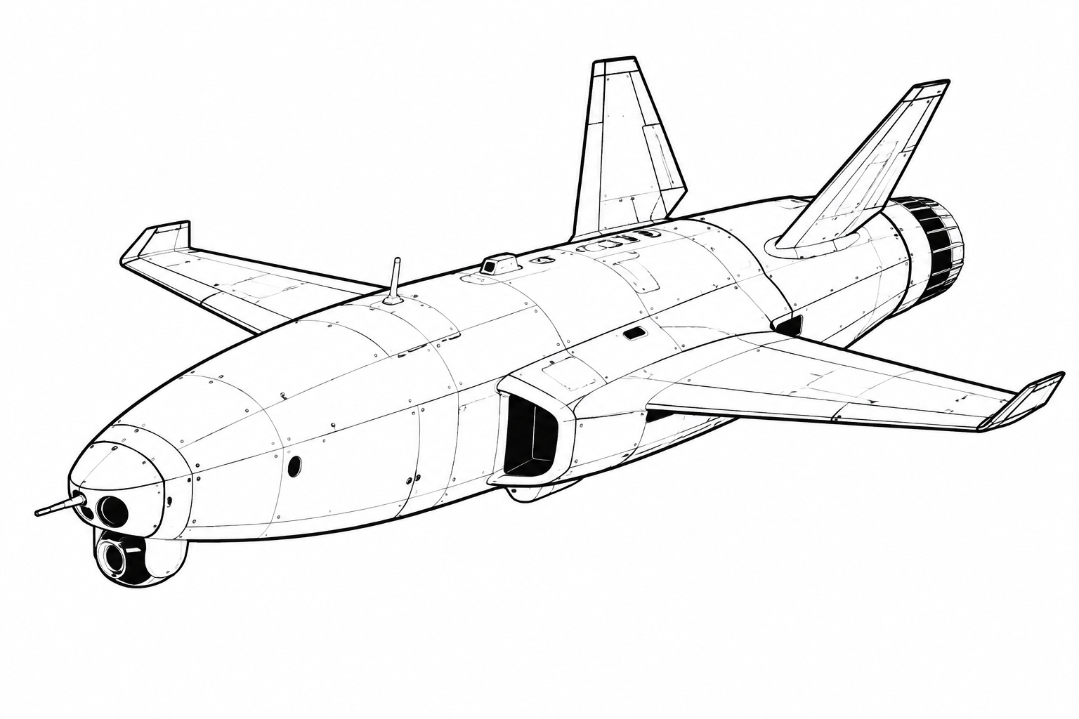 Griffen military drone profile image