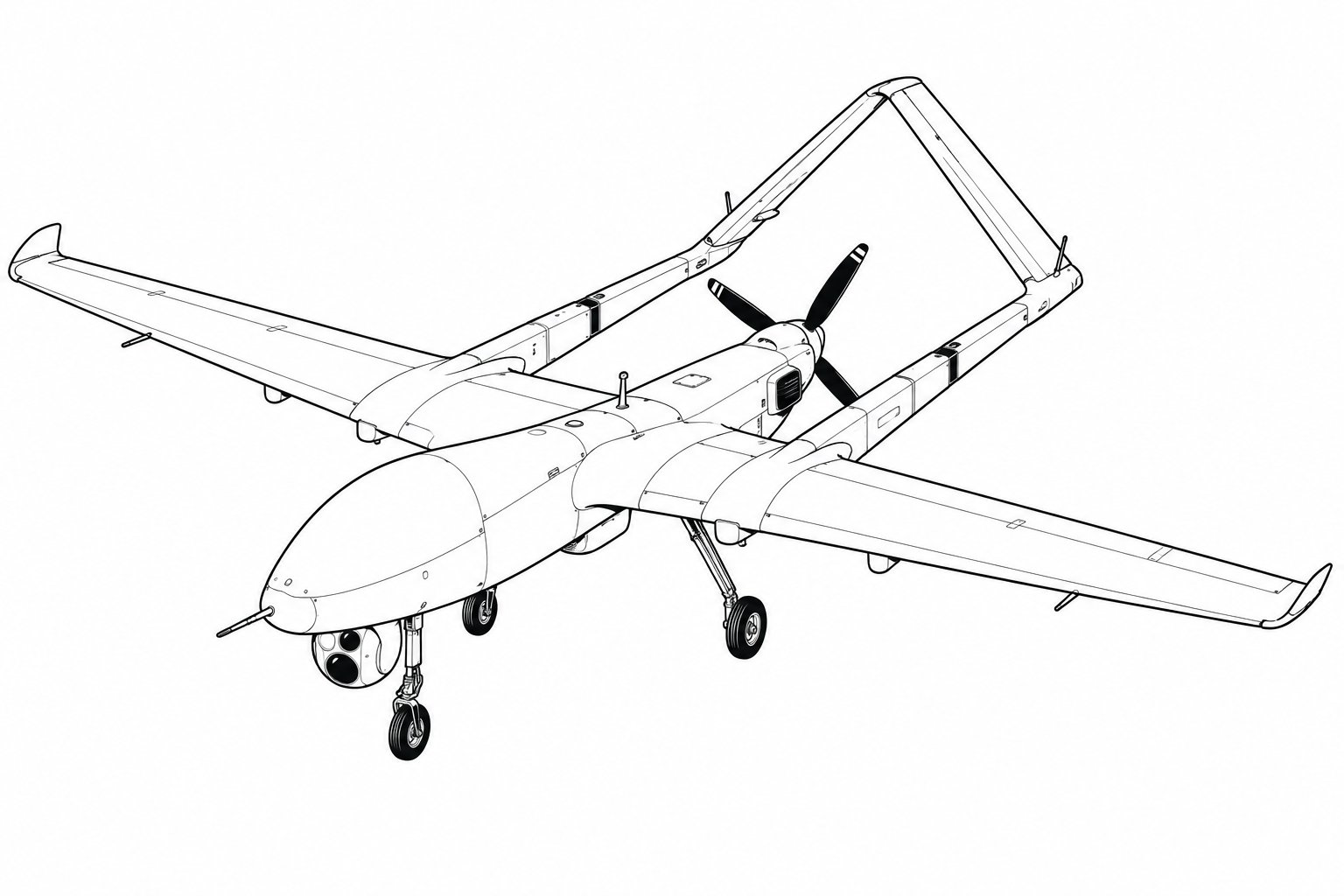 Korsar military drone profile image