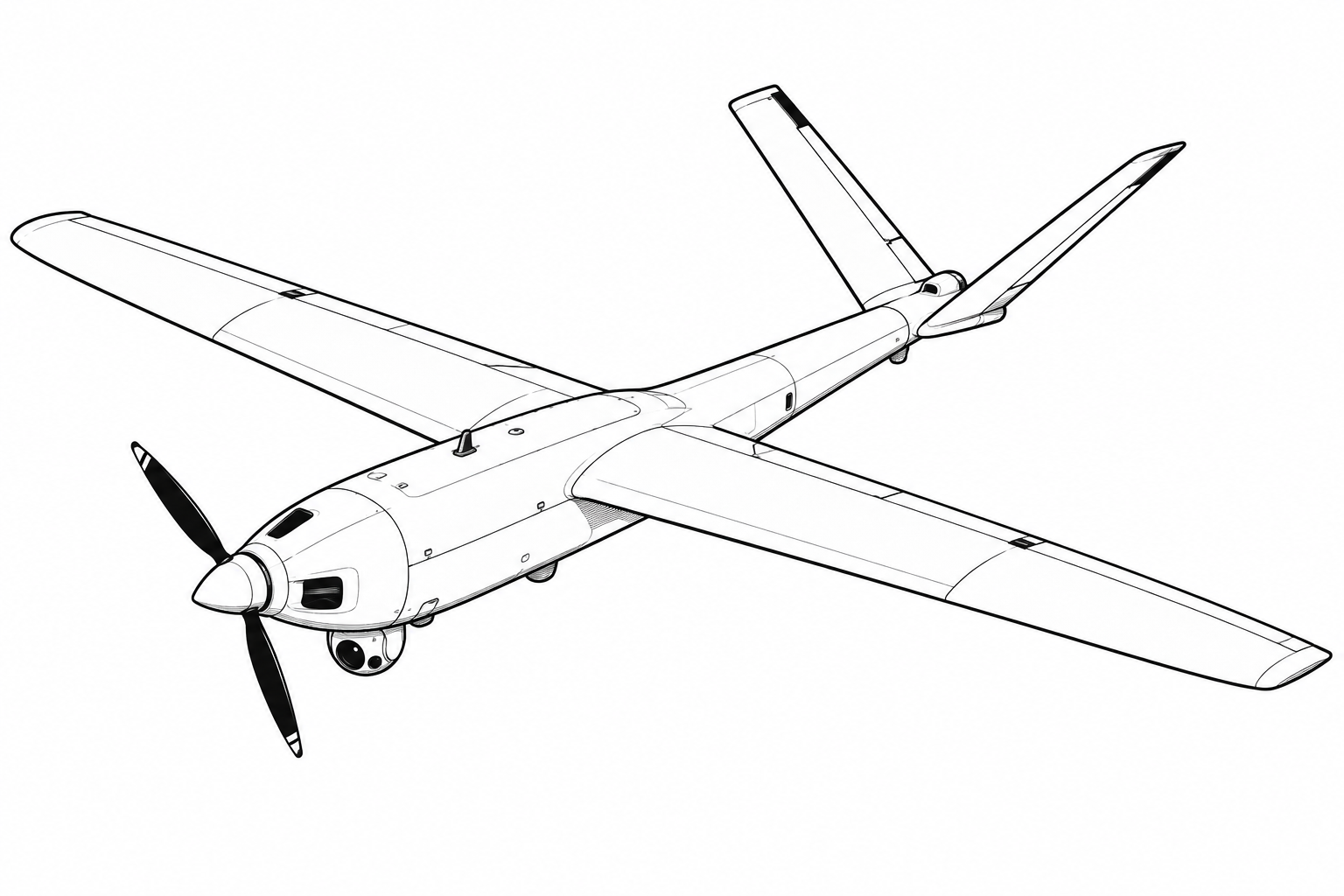 Lastochka military drone profile image