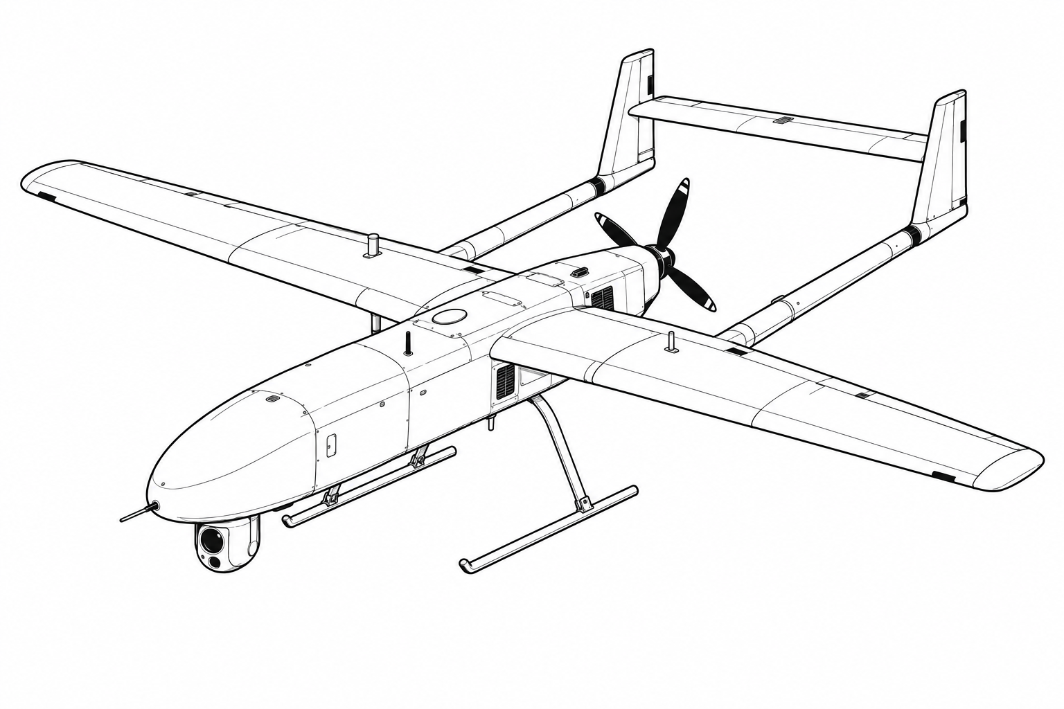 Mohajer-4 military drone profile image