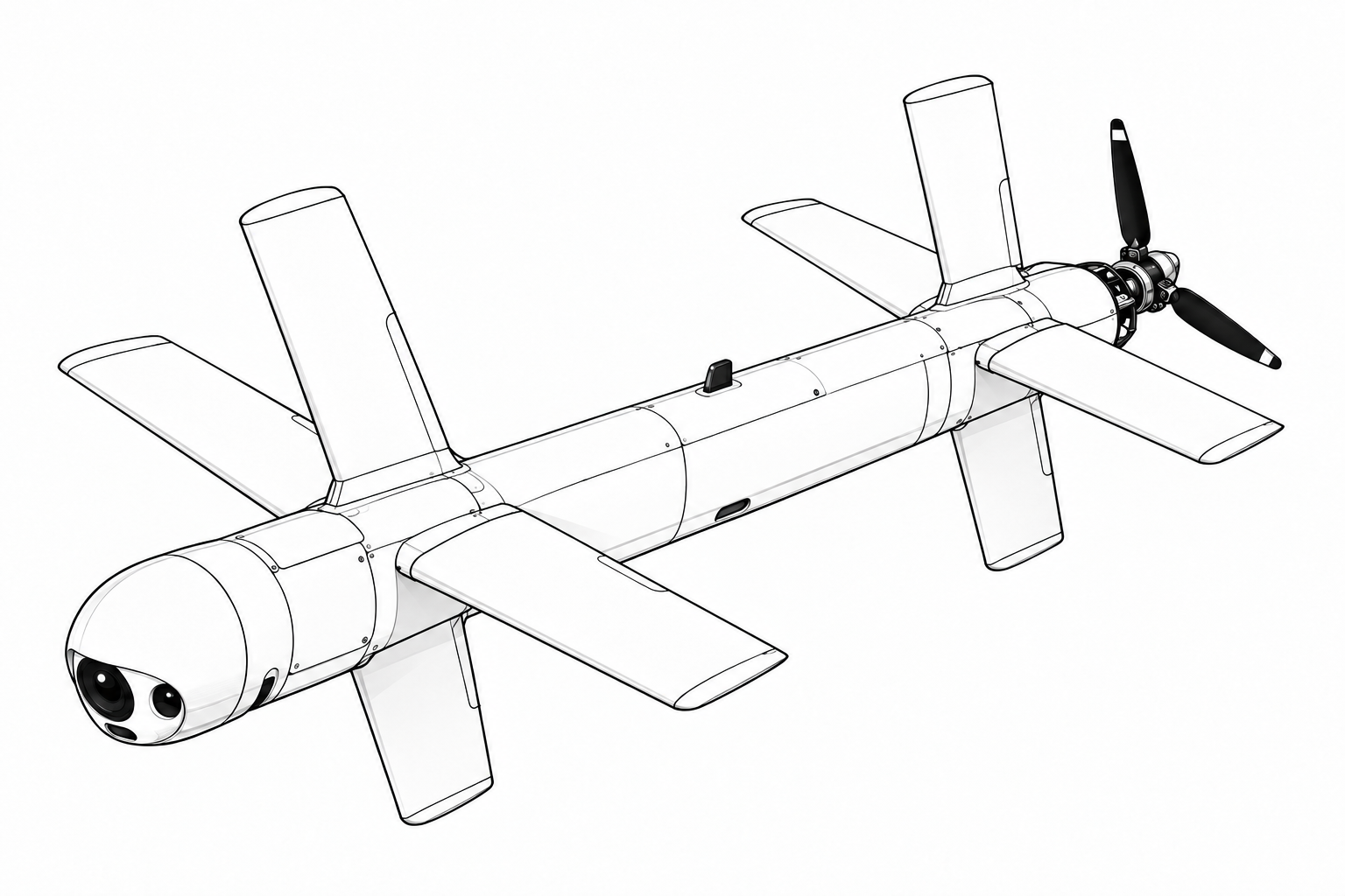 Scalpel military drone profile image