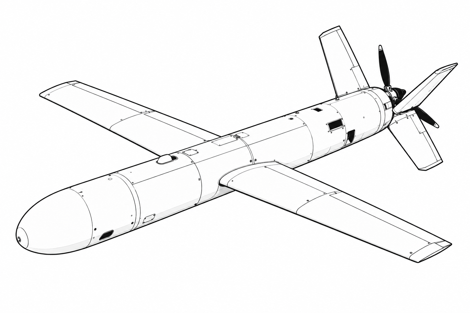 Shahed-107 military drone profile image