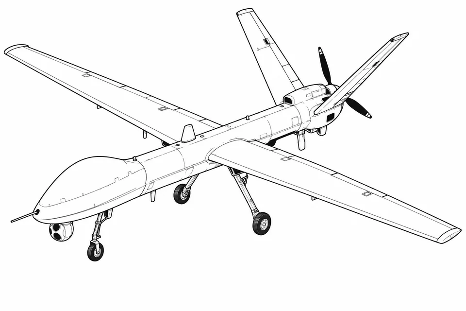 Shahed-129 illustration