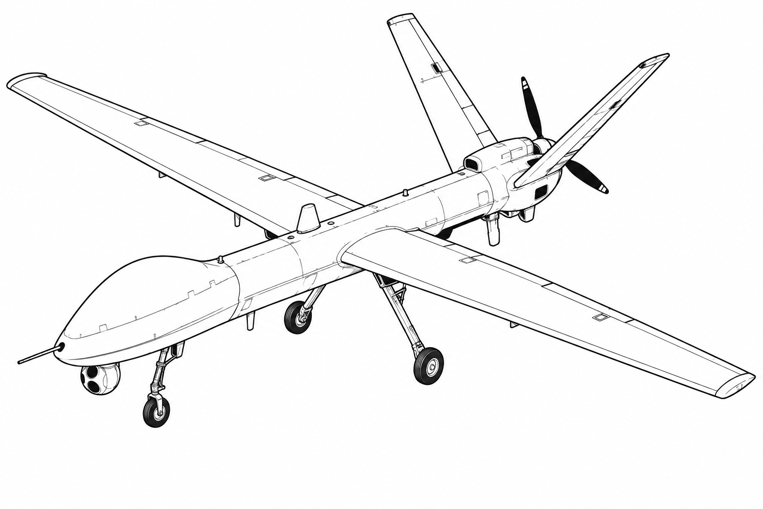 Shahed-129 military drone profile image