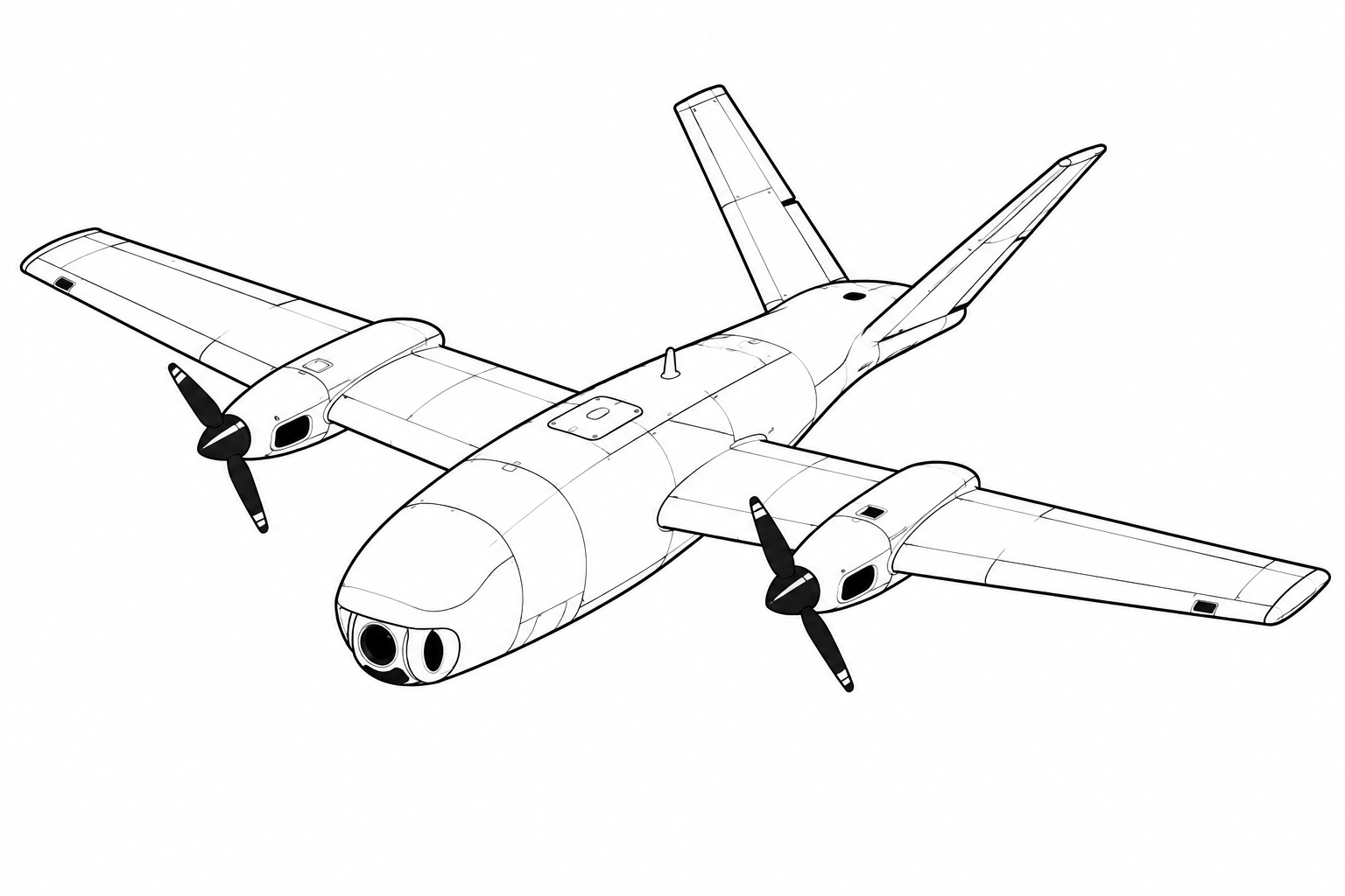 Sparrowhawk military drone profile image