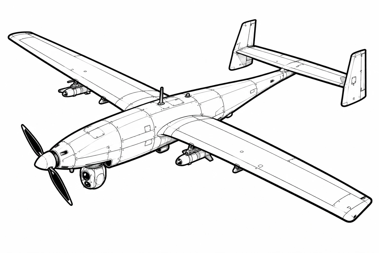 Stormbird military drone profile image