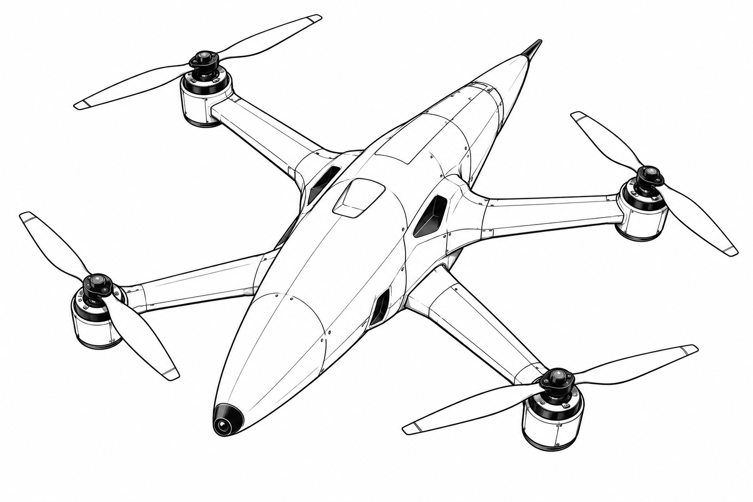 Strila military drone profile image