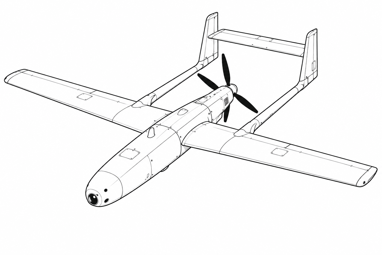 V2U military drone profile image