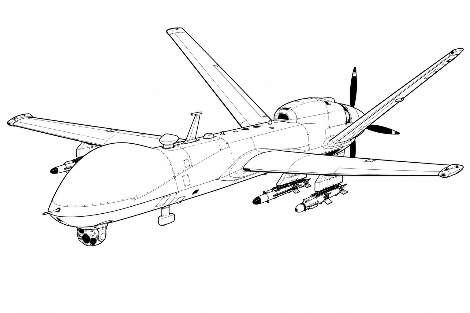 Wrath military drone profile image
