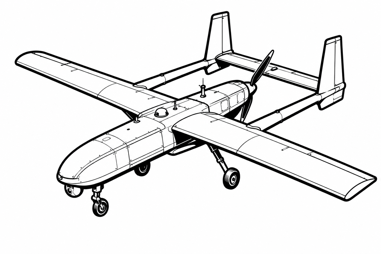 Ababil-3 military drone profile image