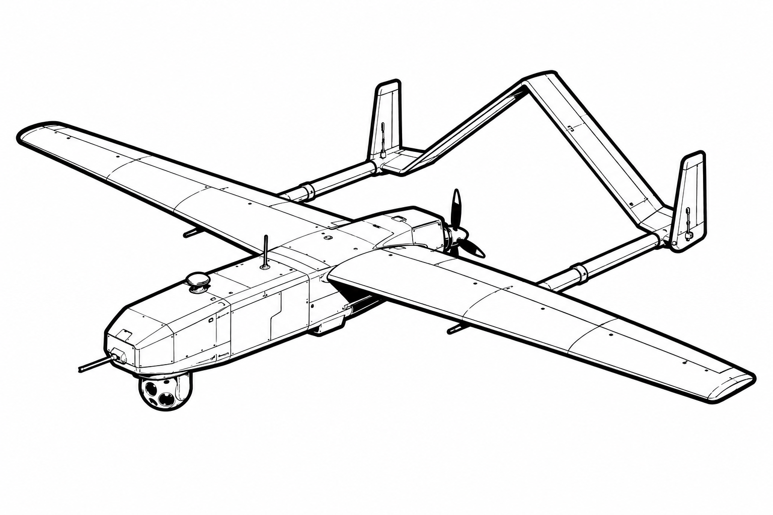 Aerosonde military drone profile image
