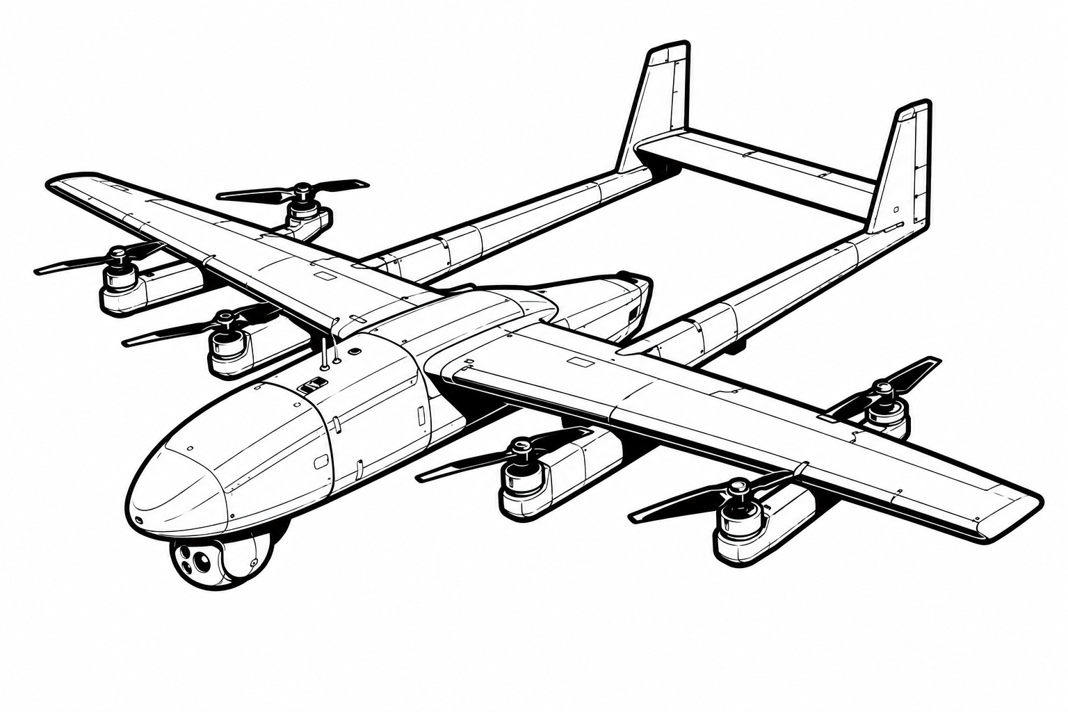 AeroVironment P550 military drone profile image