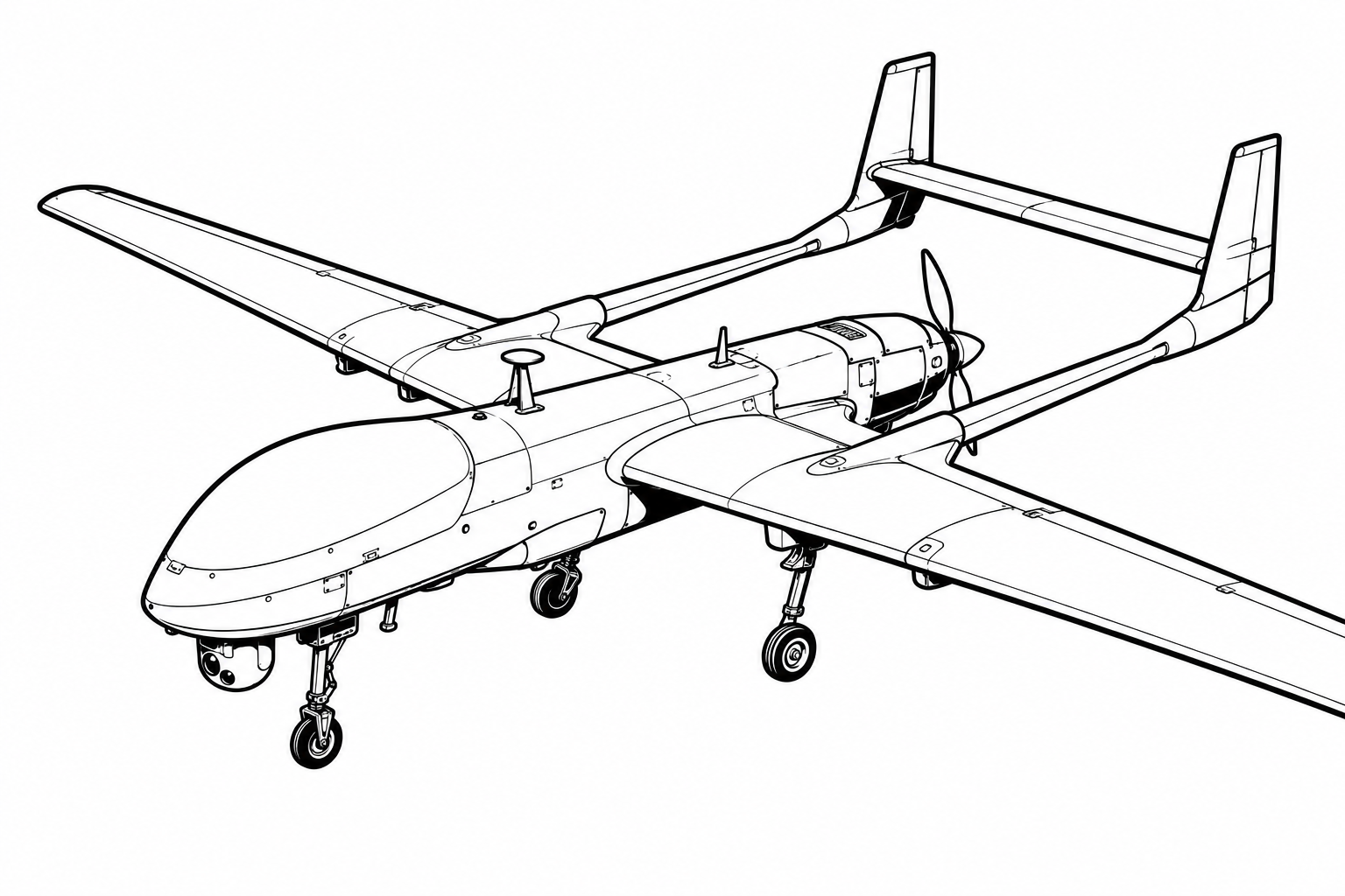 Albatross military drone profile image