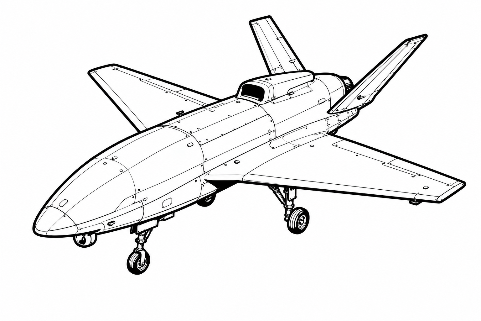 Albatroz Vortex military drone profile image