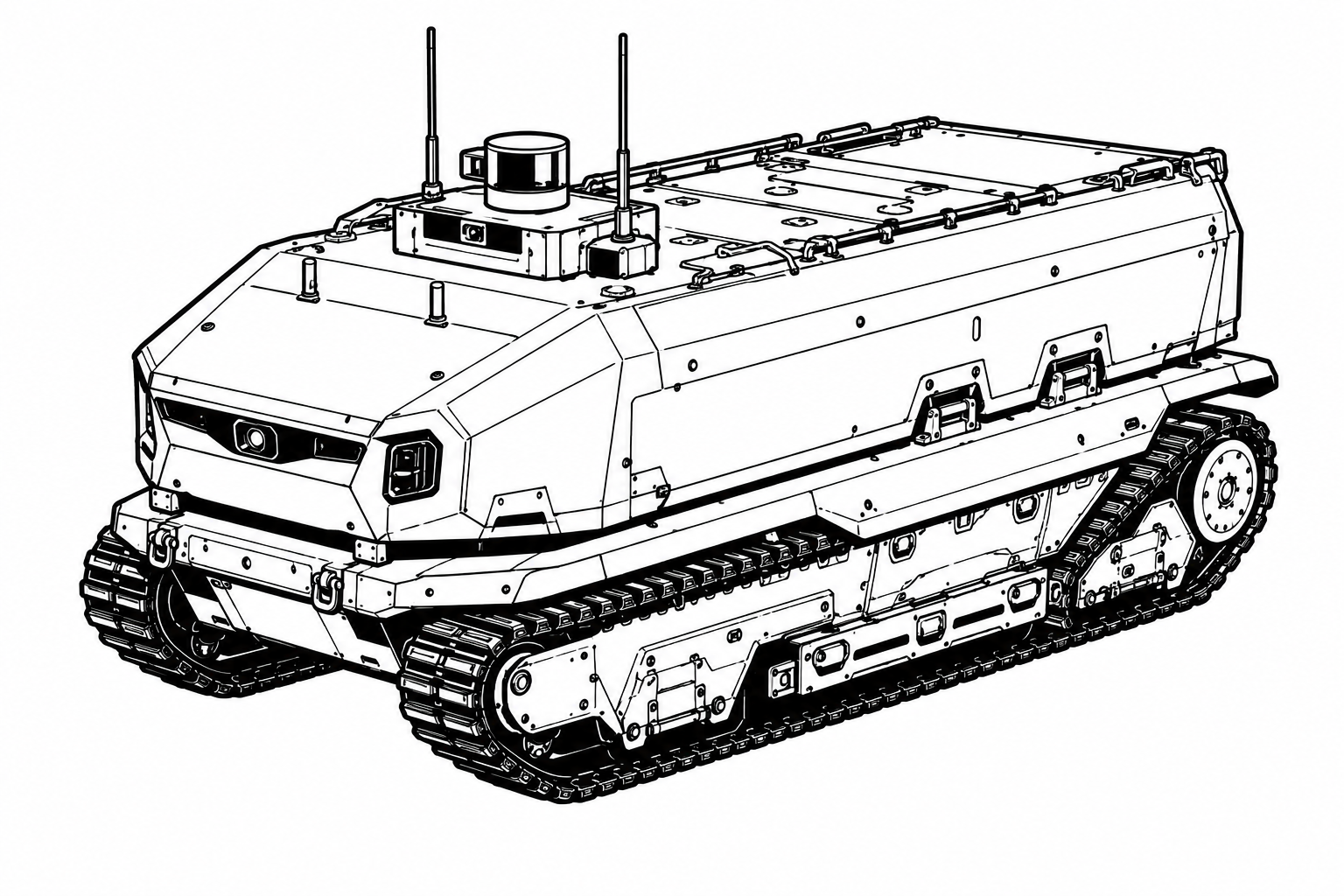 ARX Robotics Gereon military drone profile image