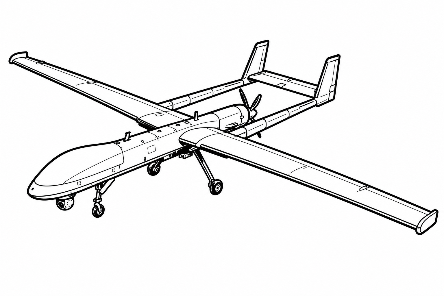 Atobá military drone profile image