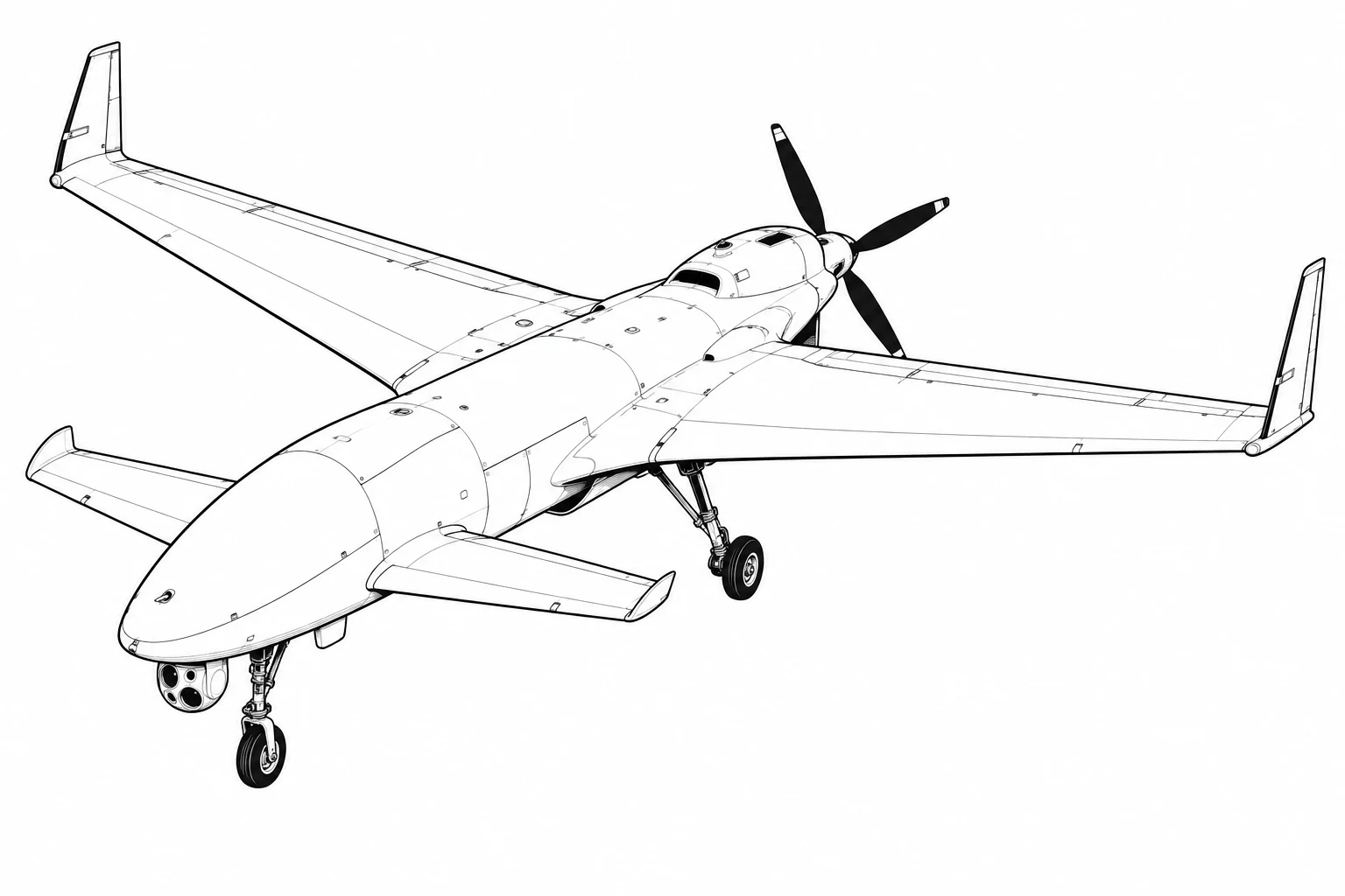 Baykar K2 military drone profile image