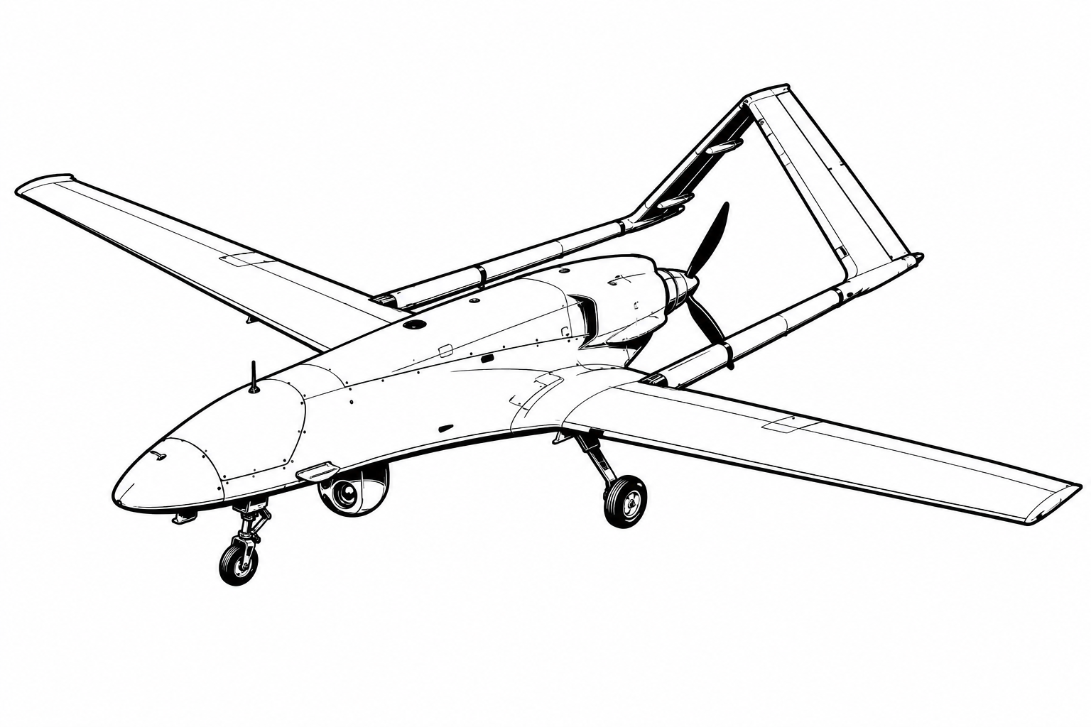 Bayraktar TB2 military drone profile image