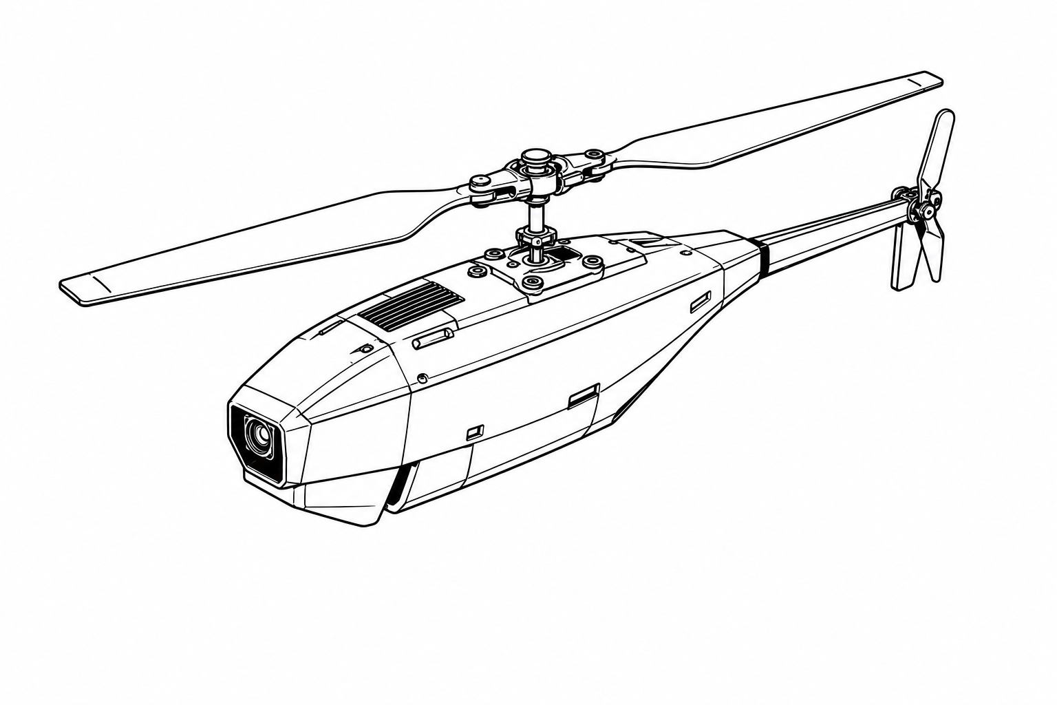 Black Hornet military drone profile image