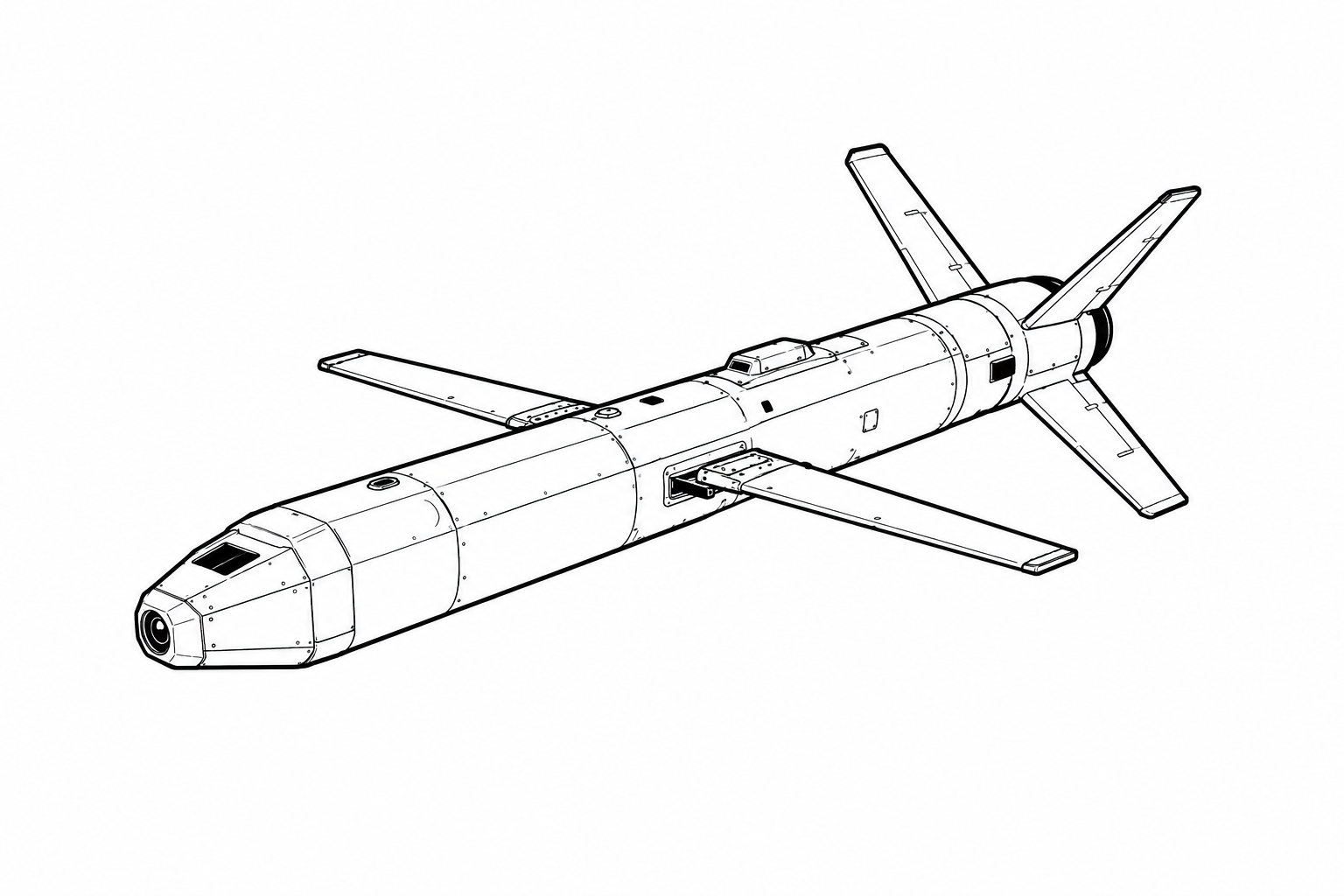 Coyote military drone profile image