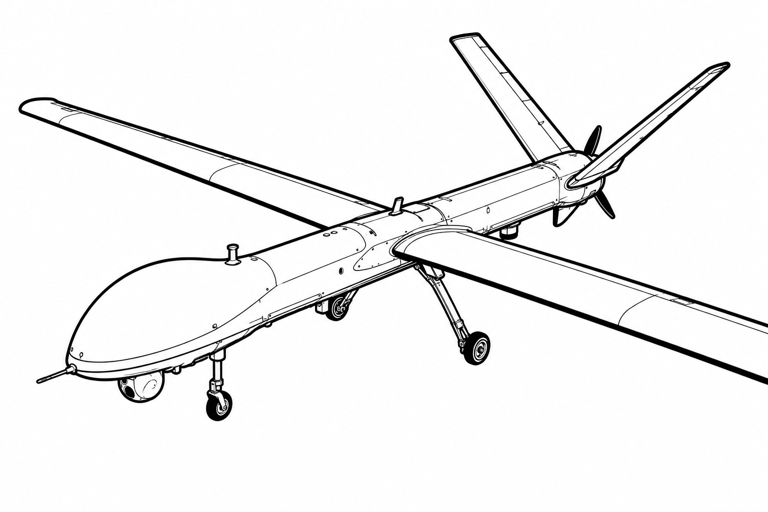 Elbit Hermes 450 military drone profile image