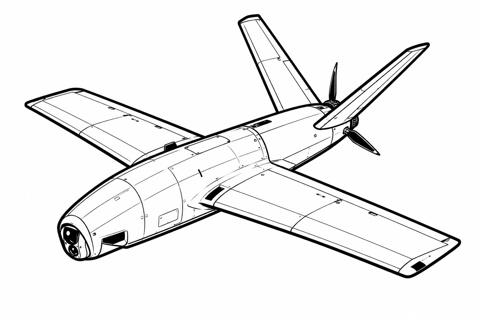 Fury military drone profile image