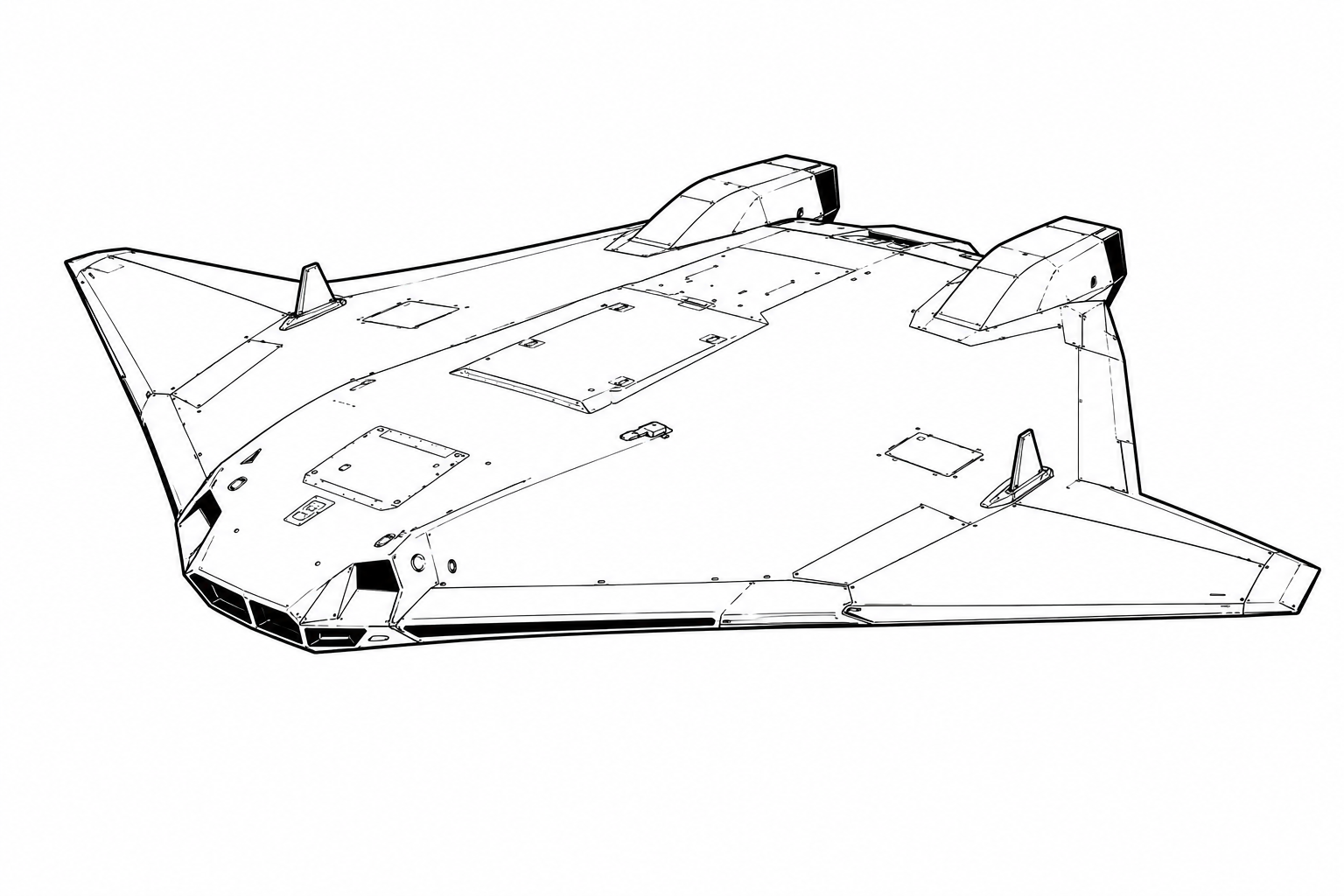 Manta Ray military drone profile image