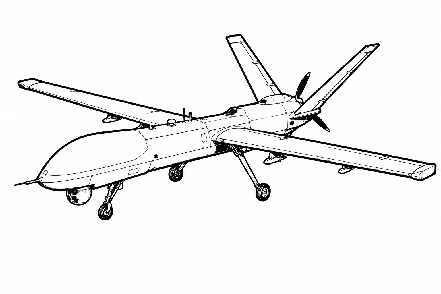 Mohajer-10 military drone profile image