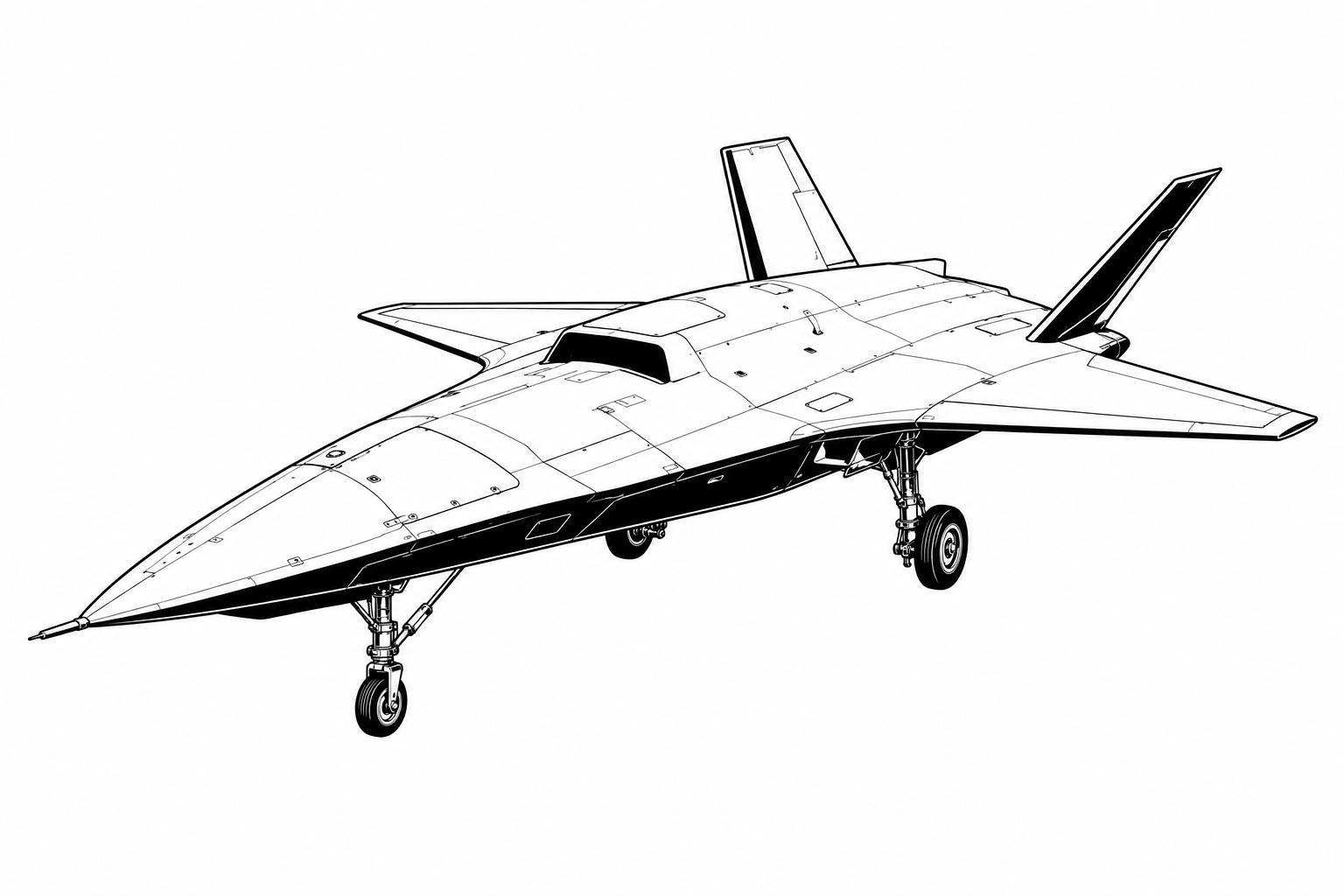 Airbus U740 Valkyrie military drone profile image