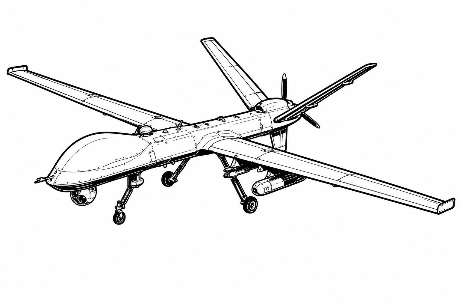 MQ-9B SeaGuardian military drone profile image