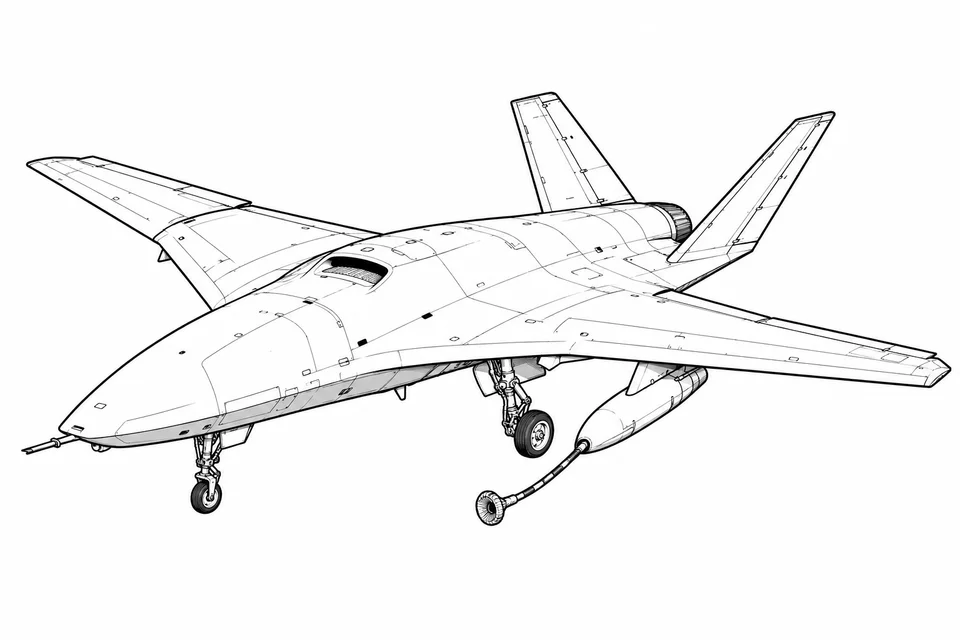 MQ-25 Stingray illustration