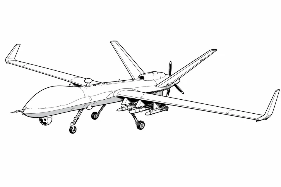 MQ-9B SkyGuardian illustration