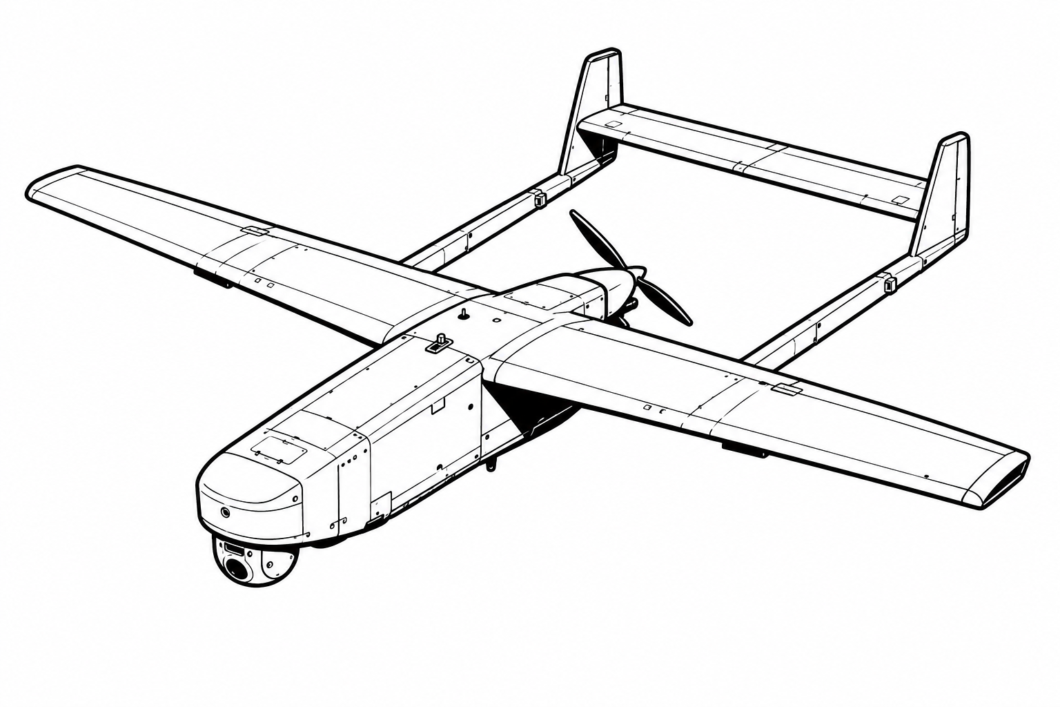 Orlan-10 military drone profile image
