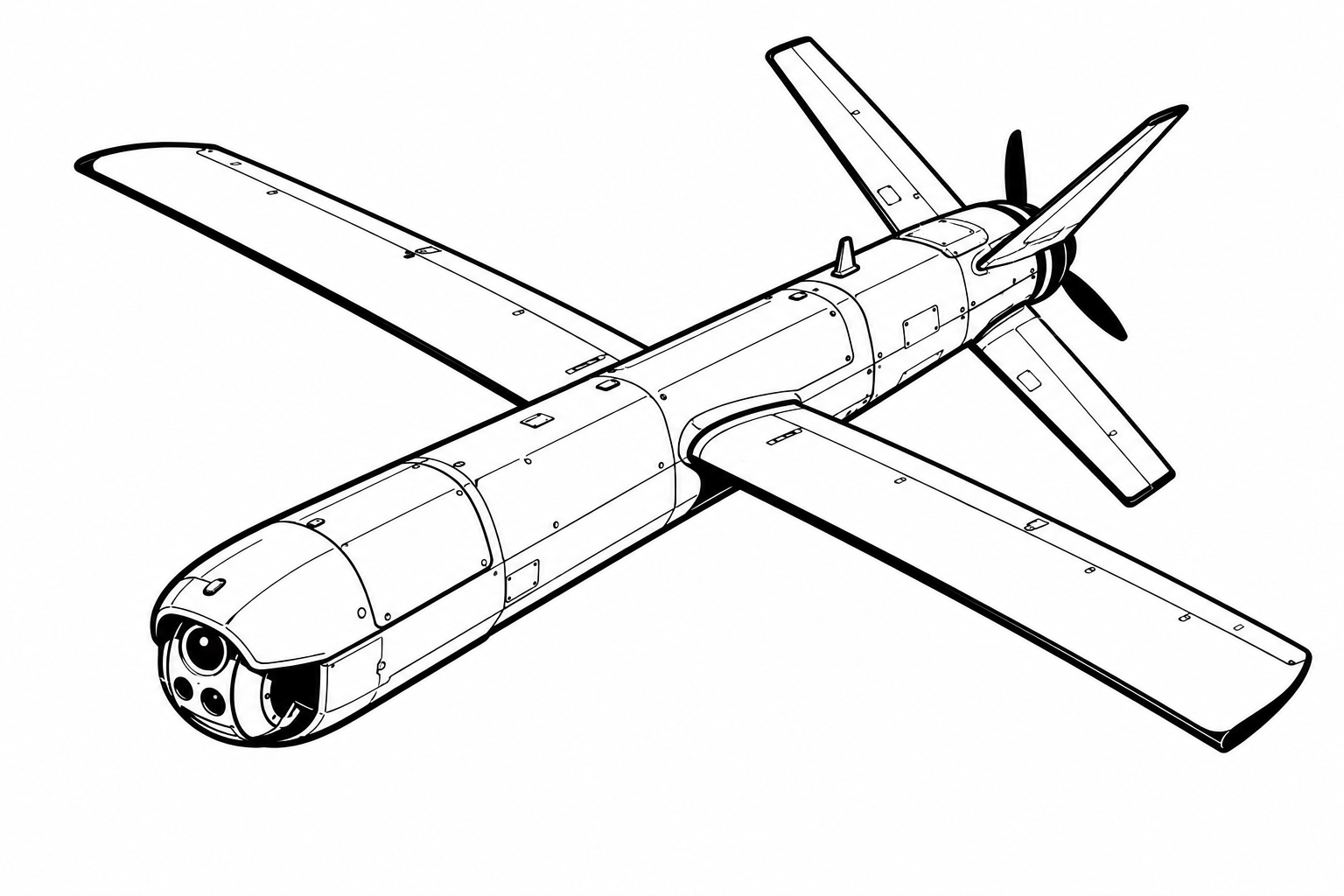 RAM II military drone profile image