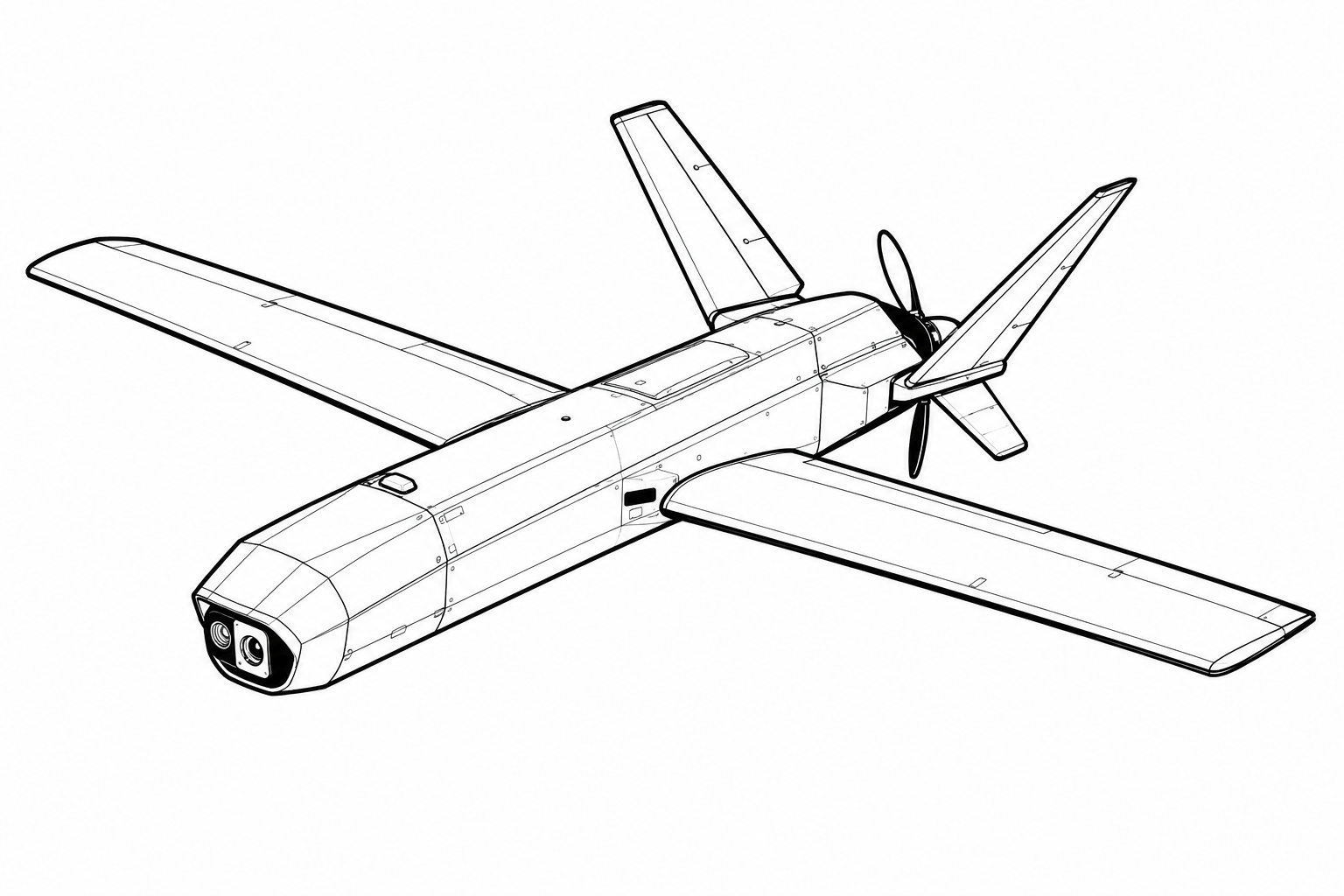 Red Dragon military drone profile image