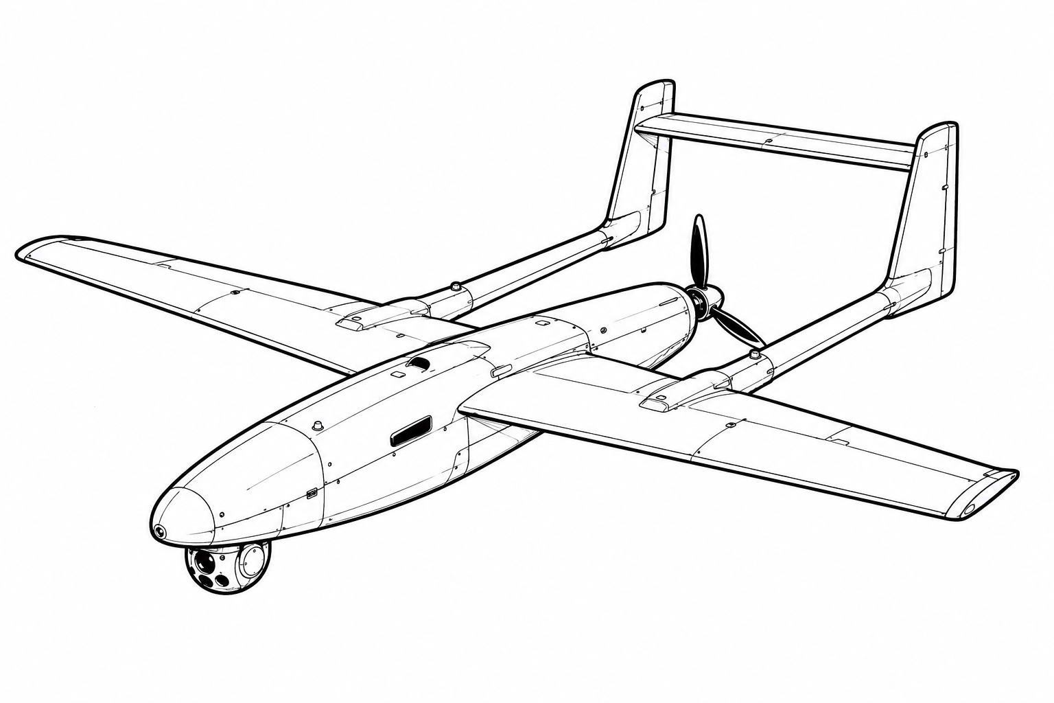 RQ-21 Blackjack military drone profile image