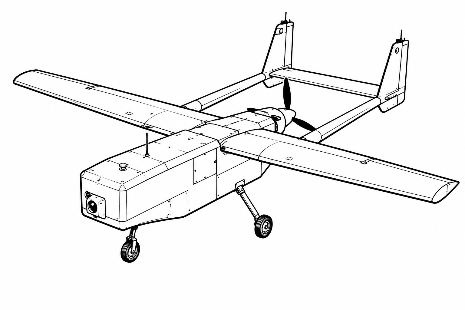 Scout military drone profile image