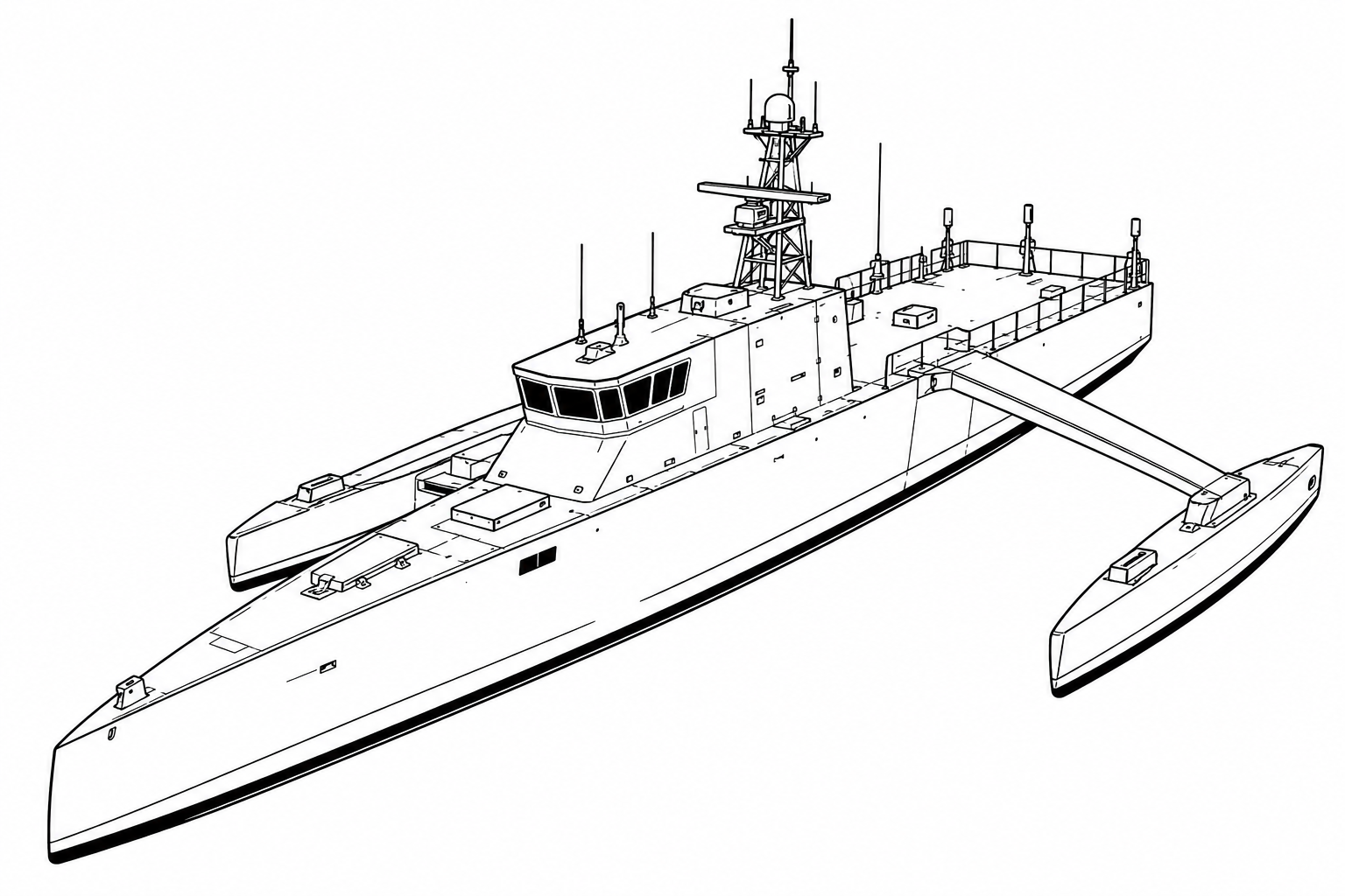 Sea Hawk USV military drone profile image