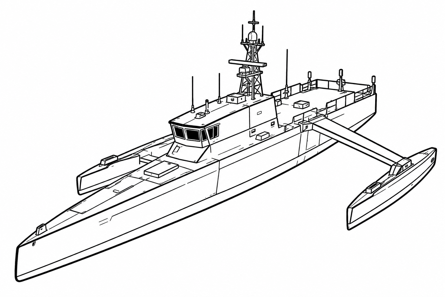 Sea Hunter military drone profile image