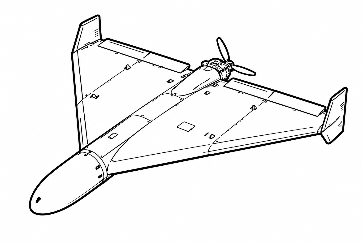 Shahed 136 military drone profile image