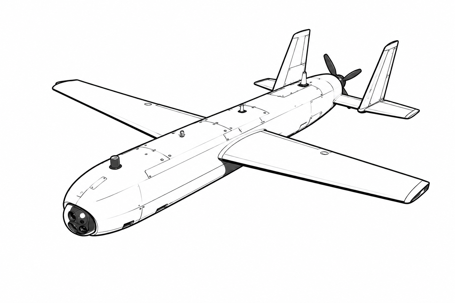 SkyStriker military drone profile image